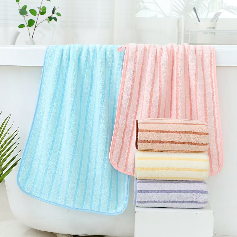 Supply and Wholesale Coral Fleece Towels for Men and Women, for Home Use by Adults, Soft and Absorbent Narrow Strip Coral Fleece Gift Towels Supply and Wholesale Coral Fleece Towels for Men and Women, for Home Use by Adults, Soft and Absorbent Narrow Strip Coral Fleece Gift Towels