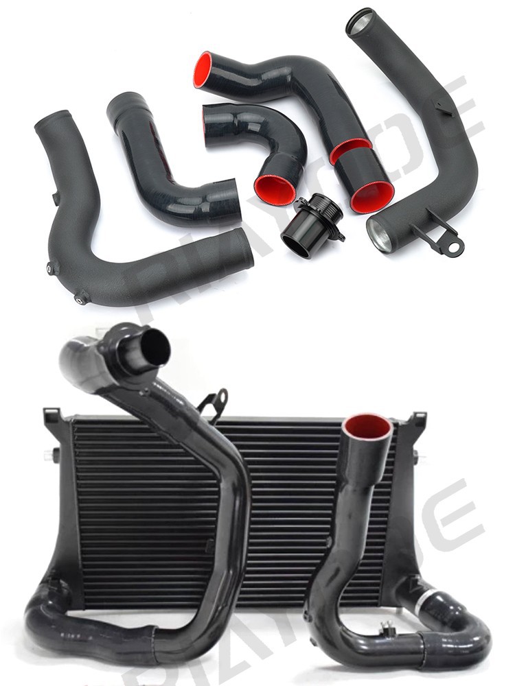 Car Intercooler Turbo Aluminum Tube Aluminum Alloy Kit Suitable for Volkswagen Audi Skoda Ea888 Gti