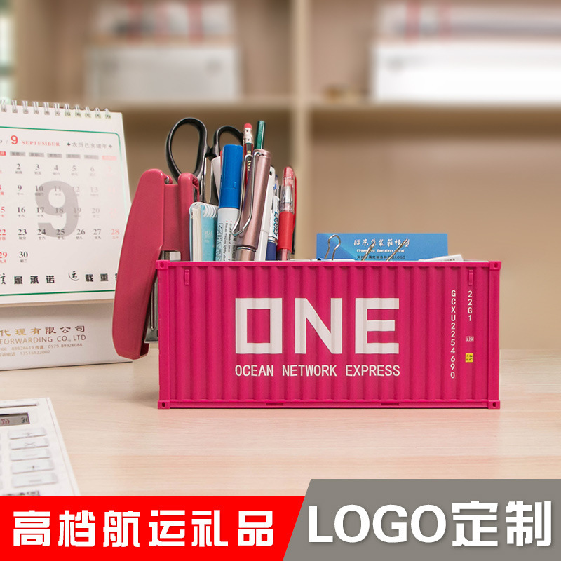 Contenedor de juguetes y bolígrafos, organizador creativo, caja de almacenamiento regalo