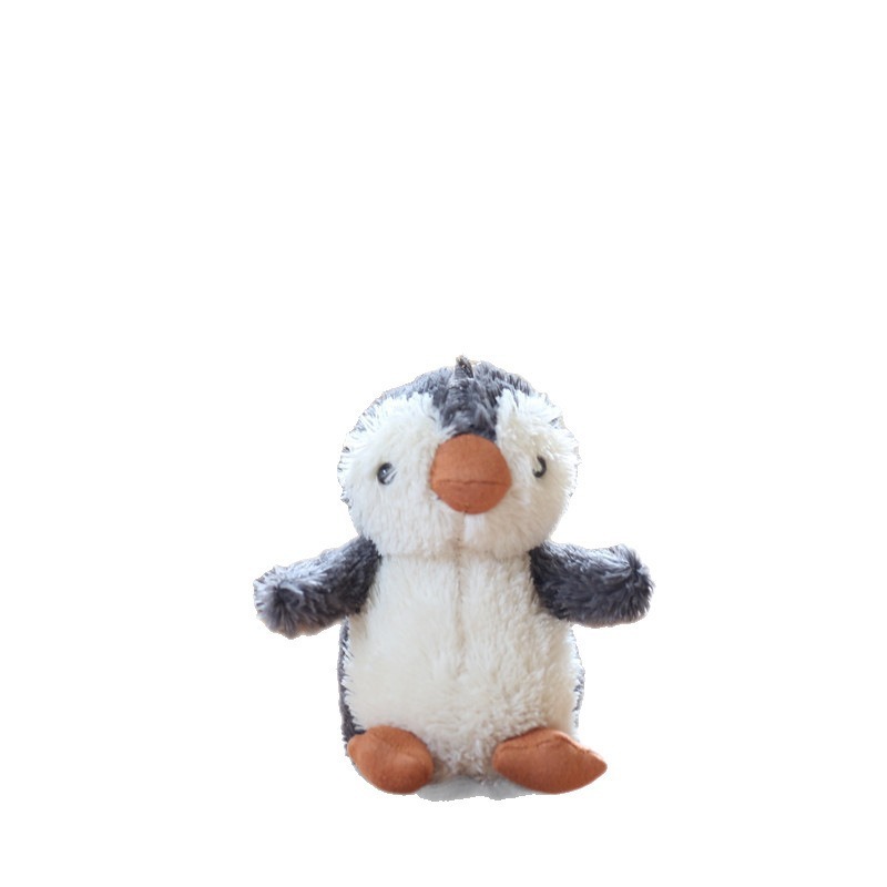 かわいいネットの赤い落花生の小さいペンギンのキーホルダーのペンダントのアイデアのぬいぐるみのペンギンの子供のカップルのかばんは卸売りを飾ります。|undefined