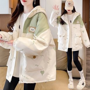 American Retro Jacket 2025 Spring and Autumn New Loose Junior High School and High School Students Easiest for Match Work Jacket Jacket for Women