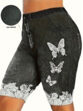 K 54385 Butterfly Print Leggings ����ӡ����׿� �羳ŷ��