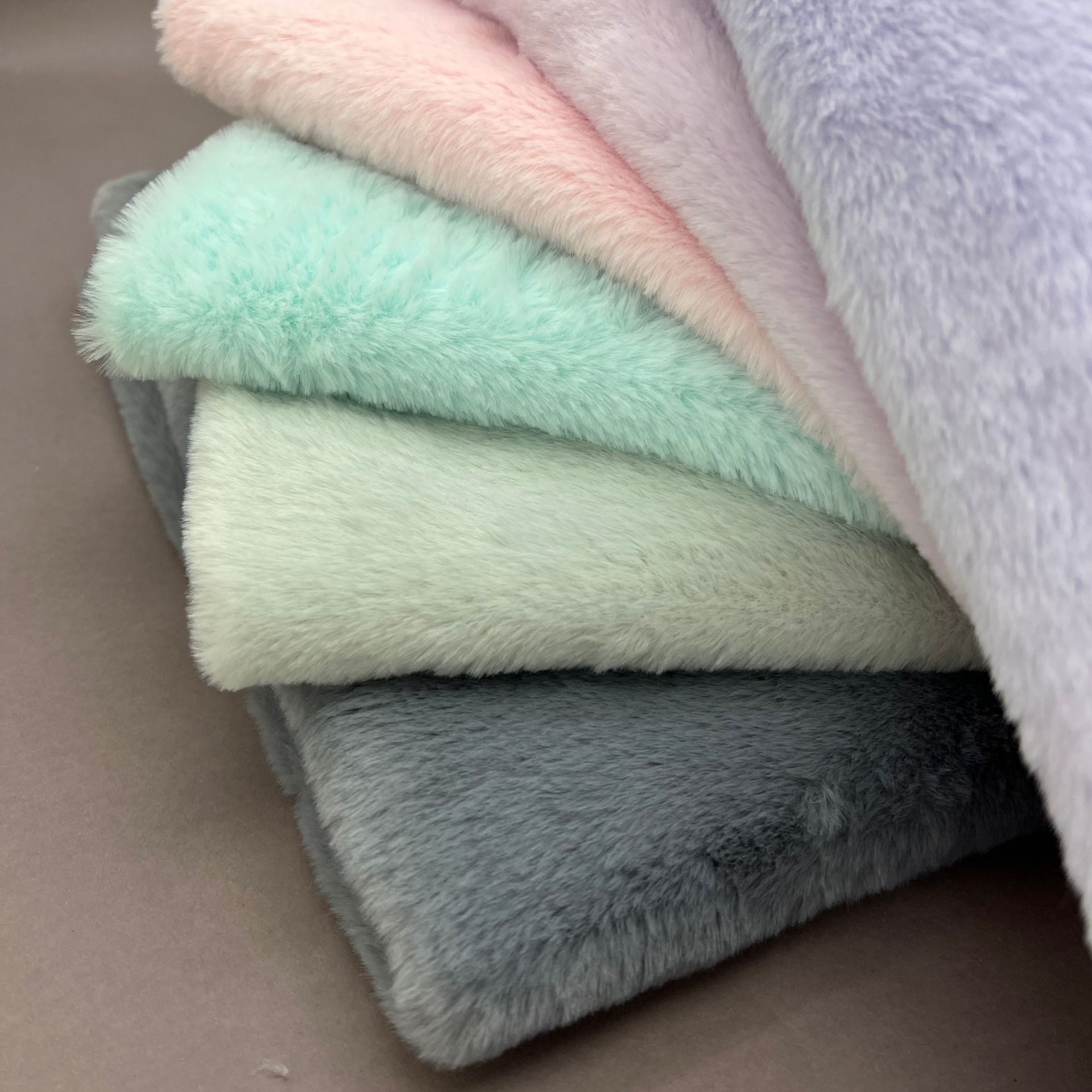 10 piel de conejo en stock, tela de piel de conejo, zapatos, bolsas, tela de peluche, ropa, tela de juguete