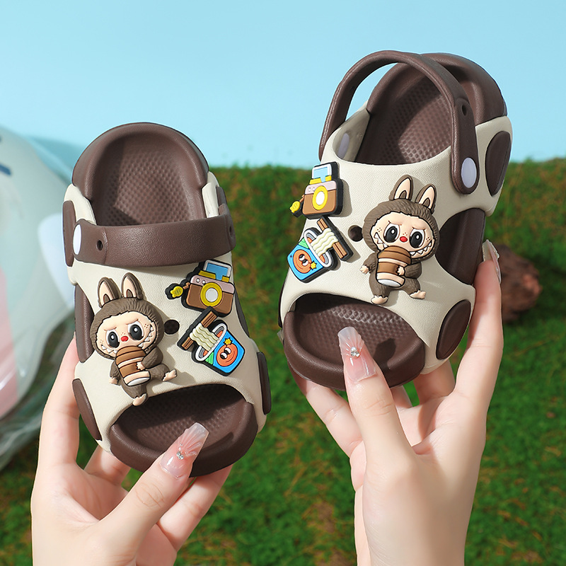 Eva Kidsren's Slippers, Breathable Summer Wear-Resistant Soft Sandals, Kidsren's Sandals, Cartoon Kidsren's Slippers