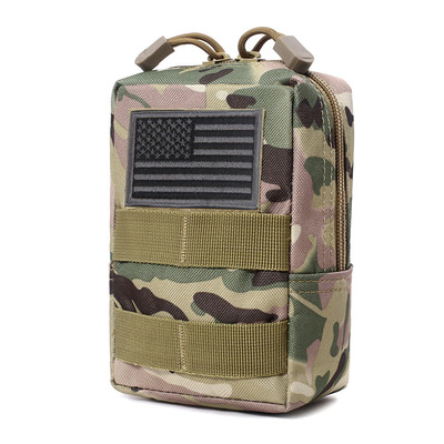 Outdoor Commuter Bag EDC tool coin purse Accessory Kit molle camouflage tactics Waist pack