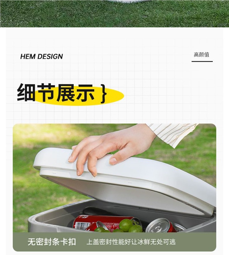 Insulated Box Cooler Camping Car Commercial Stall Outdoor Refrigerator Foam Box Fishing Box Ice Cube Insulated Ice Bucket