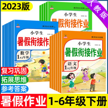 暑假作业一二三四五六年级下册语文数学英语人教版小升初暑假衔接