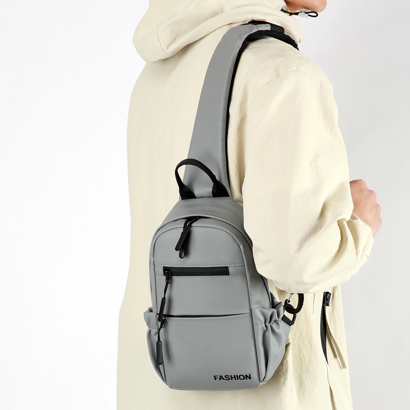 Bolso de pecho para hombres de comercio exterior nueva moda mochila de transporte al aire libre bolsa de hombro casual de bicicleta mochila deportiva