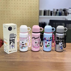 尚泰儿童保温杯316不锈钢男女学生双饮卡通可爱水杯水壶批发团购
