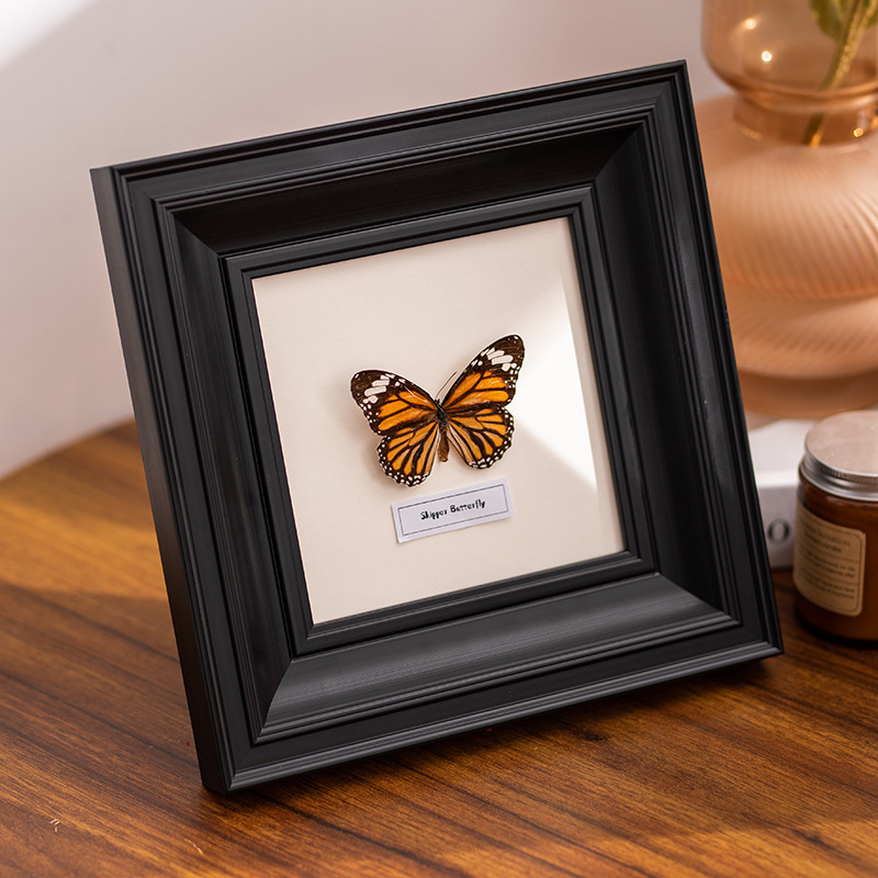 Butterfly Specimen Photo Frame 6inch Empty Frame Display Black High-End Glass Display Frame Three-Dimensional Hollow Photo Frame Square 4inch Butterfly Specimen Photo Frame 6inch Empty Frame Display Black High-End Glass Display Frame Three-Dimensional Hollow Photo Frame Square 4inch