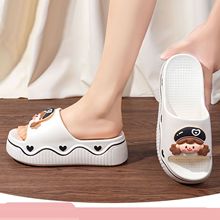 夏季EVA高跟拖鞋外穿 新款休闲软底室内女式拖鞋防滑加厚拖鞋批发