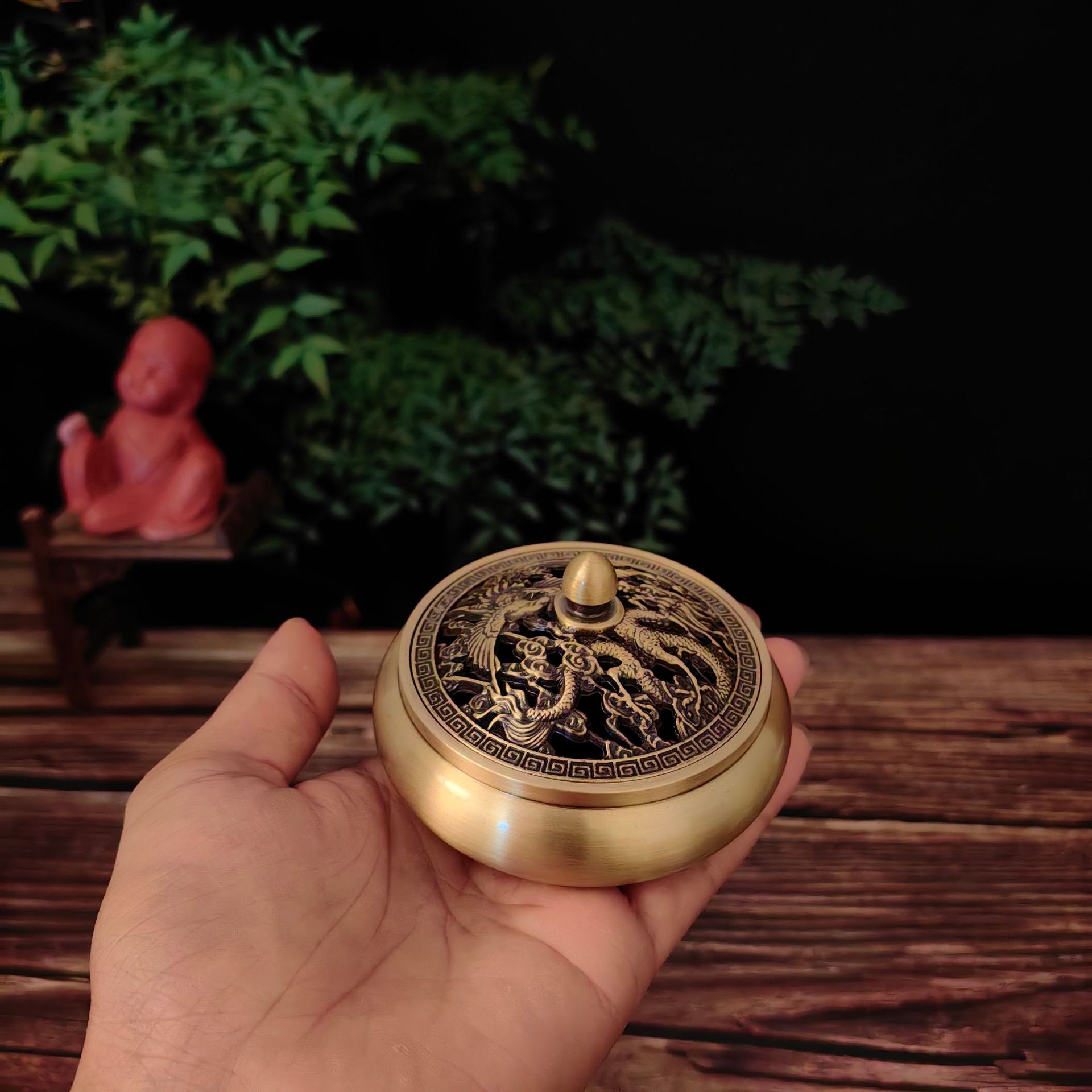 Longfeng 커버 노상 용광로 (직경 7cm 무게는 약 215 그램)