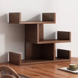 15mm Particle Board Desktop Shelf Tea Shelf Storage Rack Multi-Layer Office Shelf Home Storage Rack