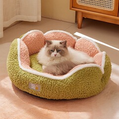 猫の巣四季通用冬保温睡眠子猫マットペット犬の巣猫屋冬猫ベッド猫マット