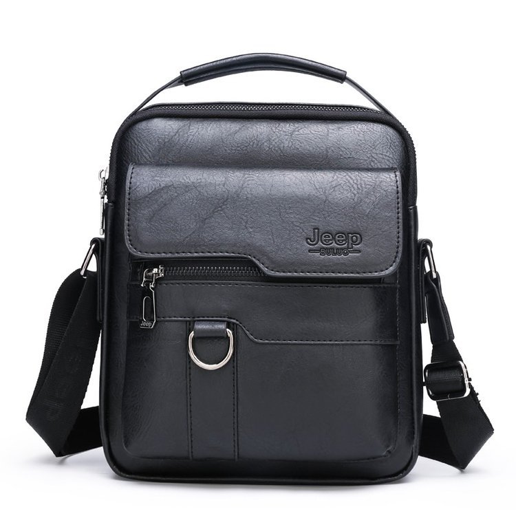 Solo bolso de hombro bolso de los hombres bolso retro de los hombres documento bolsa de mensajero de gran capacidad nuevo bolso casual bolso de moda casual