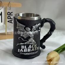 跨境万圣节Iron Maiden 50th Anniversary客厅酒吧高端装饰马克杯