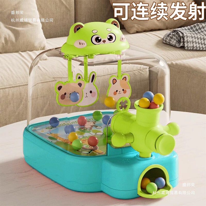 2025 Children's Pinball Game Machine Desktop Toy for Boys and Girls Aged 3 to 6 Years Old