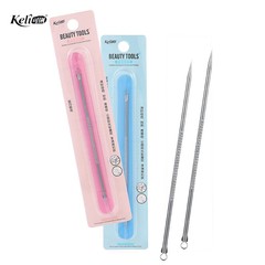 Clinic 392 Stainless Steel Acne Needle Double-Ended Beauty Needle Blackhead Needle Pore Needle Beauty Tool Wholesale