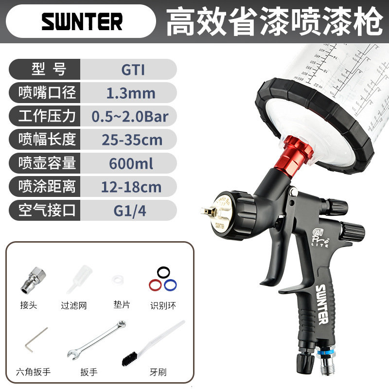 블랙 GTI 상부 냄비 1.3 구경