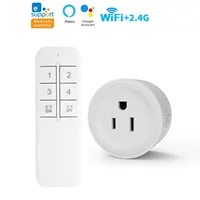 Wi-Fi розетка европейская британская американская умная