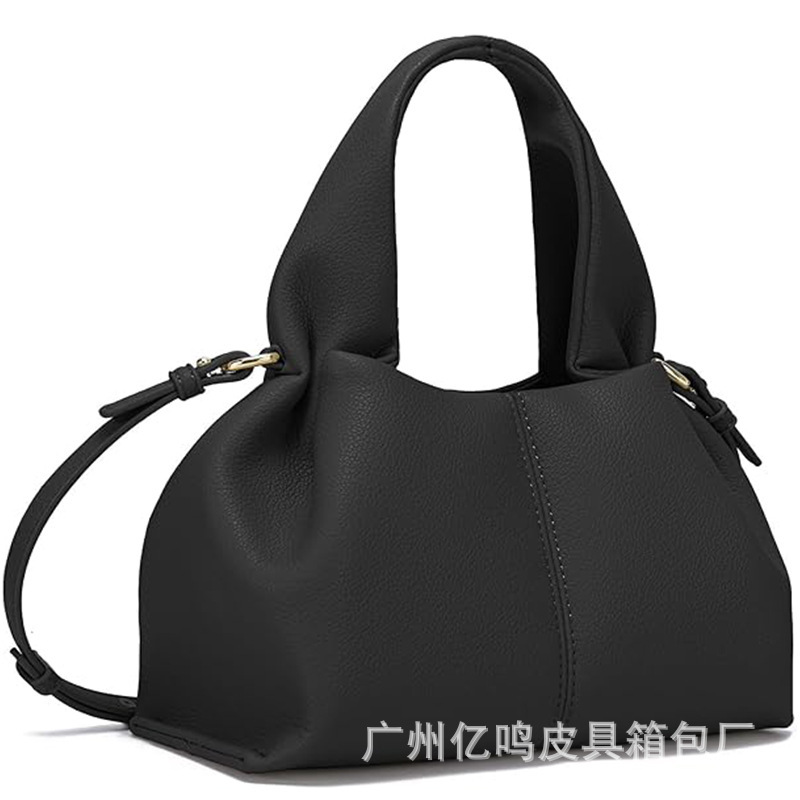 Designer Vegan Leather Handbag Pleated Fashion Casual Soft Export Popular Amazon Best-Selling Women's Bag Designer Vegan Leather Handbag Pleated Fashion Casual Soft Export Popular Amazon Best-Selling Women's Bag