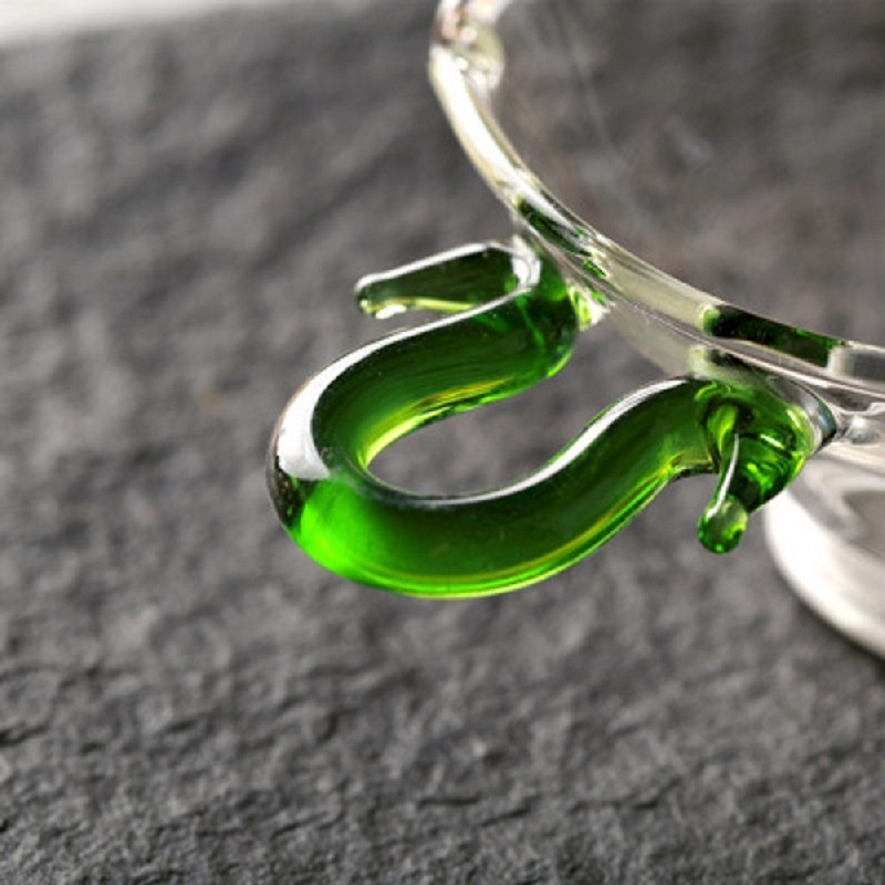 Fábrica al por mayor tetera de vidrio borosilicato colador de té resistente al calor vidrio Kung Fu juego de té ceremonia del té accesorios colador de té