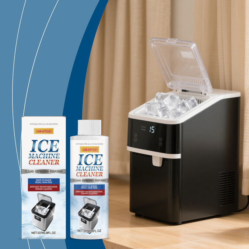 Jakehoe Ice Maker Cleaner Household Daily Maintenance Ice Maker Cleaner Deep Cleaning Descaling and Deodorizing