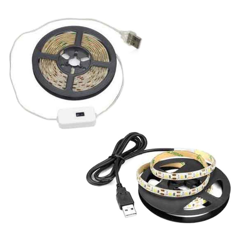 Barrido DE LA MANO USB tira de luz del sensor de infrarrojos 5V 2835 barra de luz suave luz del escritorio luz del gabinete del vino tira de luz a prueba de agua