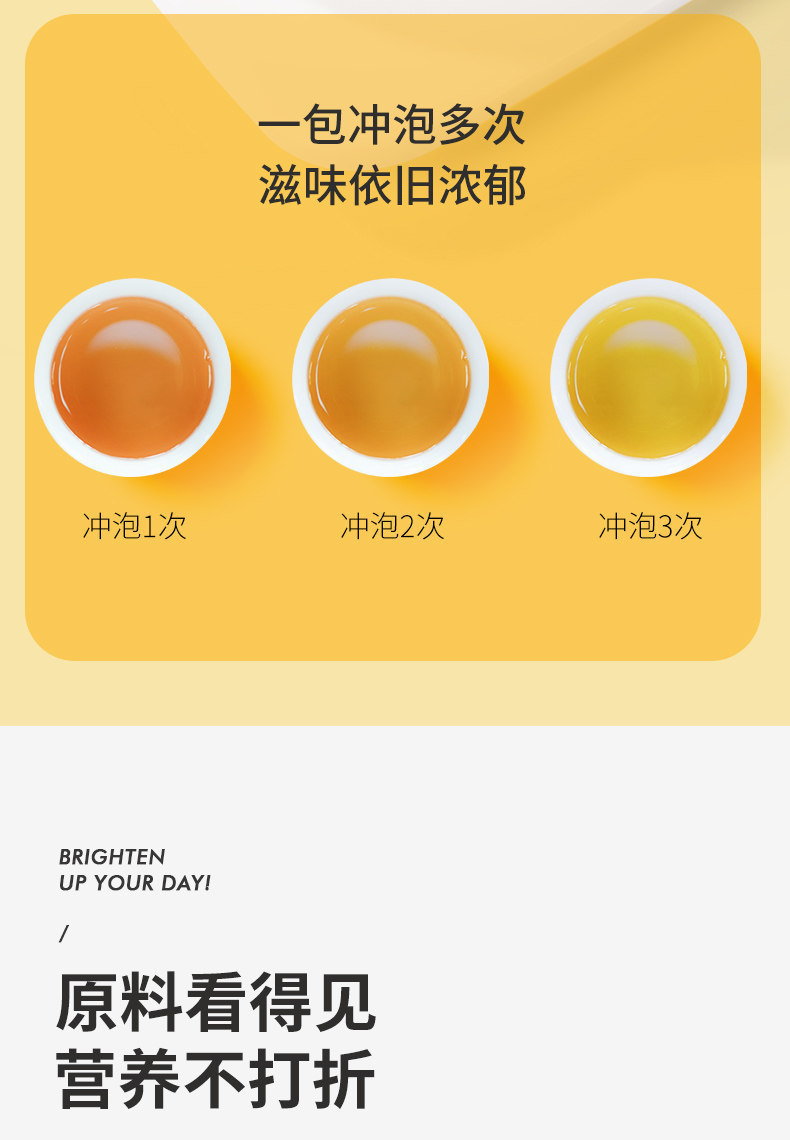 Luo Han Guo Pang Da Hai Snow Pear Tea Blend 105g Individually Wrapped Herbal Tea for Autumn and Winter Brewing preparation