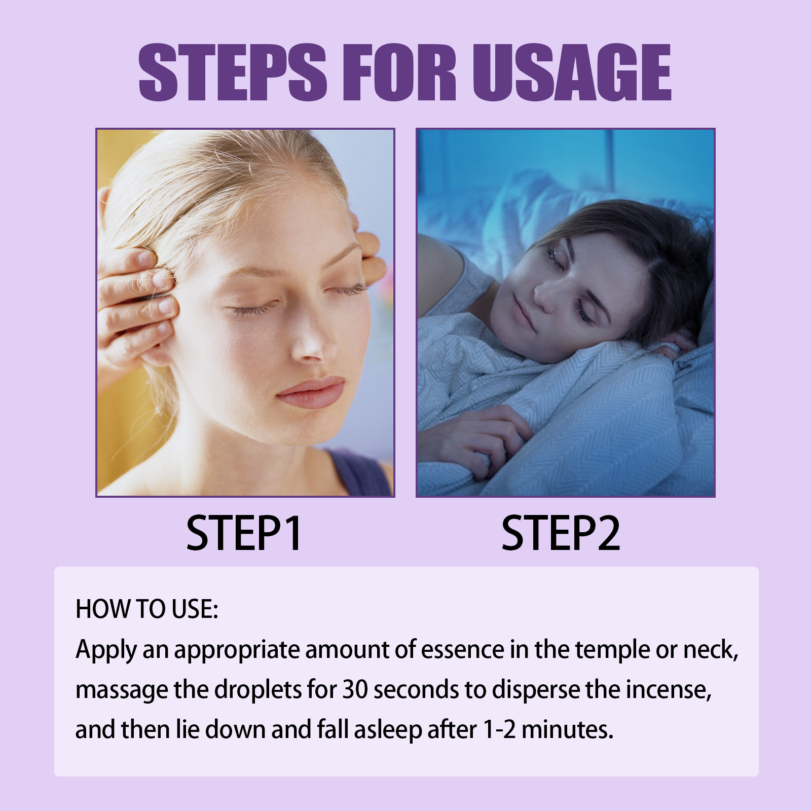 Olio essenziale di sfera per dormire South Moon, cura il sonno, allevia l'ansia, massaggia e si addormenta rapidamente con olio essenziale vegetale_voghion.com