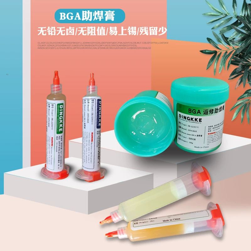 Безгалогенная паяльная паста BGA простой оловянный шприц 223 паяльное приспособление 559 канифоль ремонт флюса паяльное приспособление