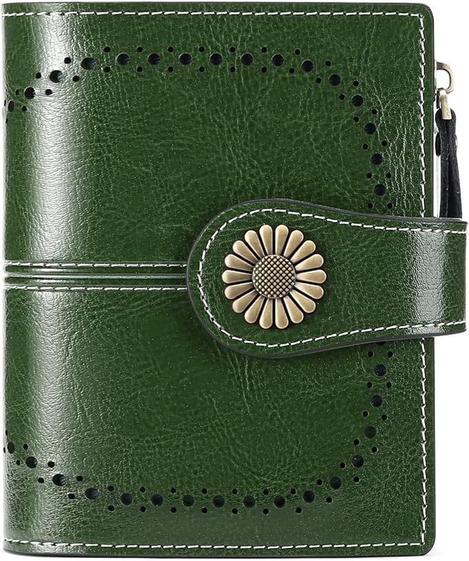 Suphiar personalizado billetera de explosión transfronteriza para mujeres corta Europa y los Estados Unidos cera de aceite bolso de cambio de cuero con tarjeta de cremallera en uno