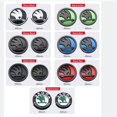 Suitable for Skoda Front and Rear – Car logo