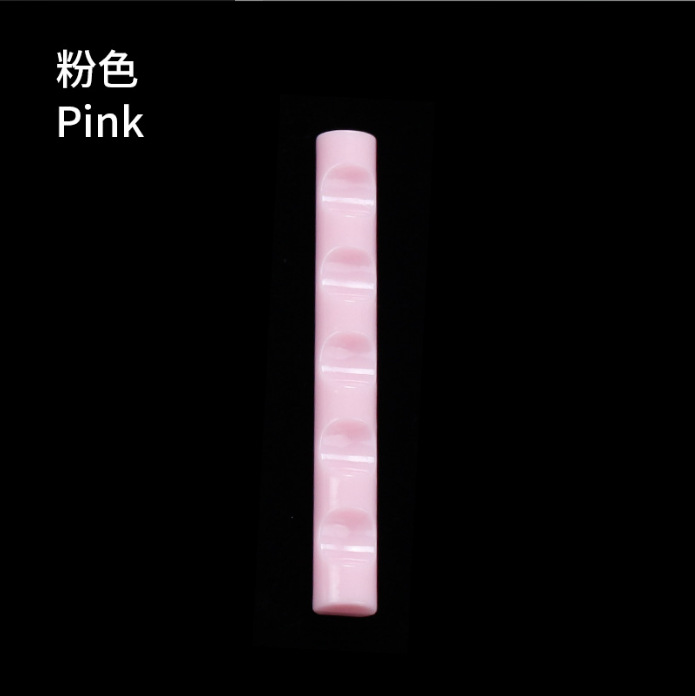 2020 nuevo sostenedor de la pluma del clavo japonés Barra de cristal transparente sostenedor de la pluma 5 rejilla selección directa de fábrica multi-color