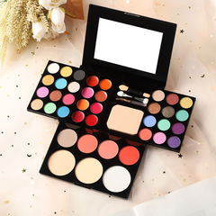 Multi-functional Color Cosmetics Eyeshadow Palette 39 Shades Makeup Box 24 Shades Eyeshadow Multicolor Makeup Set 9919