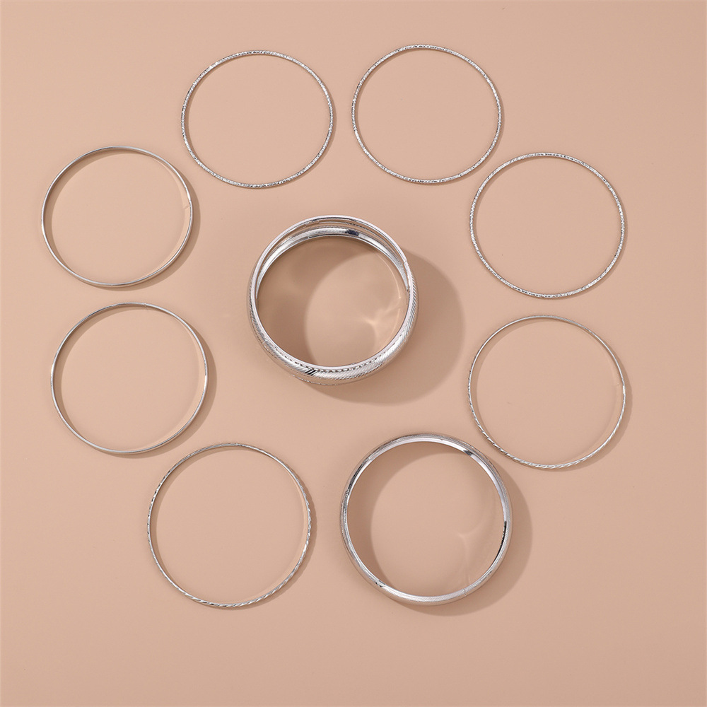 Bohemský set náramkov pre ženy geometrické šperky štýlové_voghion.com