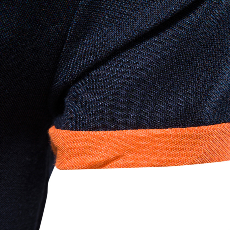 Cross-border explosions men's deer embroidery polo shirt short sleeve Zhu di mesh lapel men's T-shirt wholesale