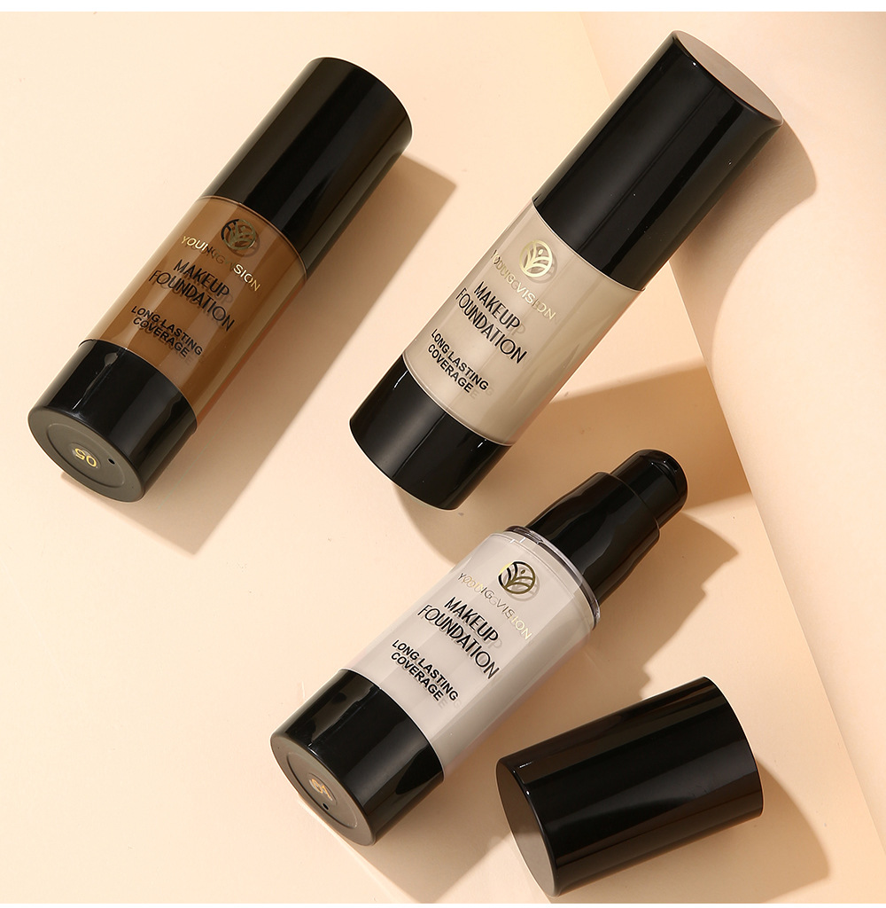 YOUNG VISION Press Foundation Matte, non-smudge, contouring and facial modifying Foundation undefined