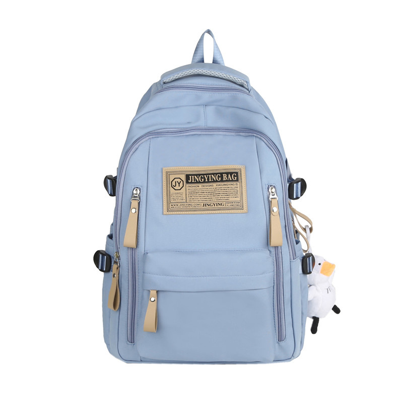 Nueva mochila escolar de estudiantes de secundaria y secundaria de nylon de moda universal mochila casual para hombres y mujeres para viajar mochila de computadora