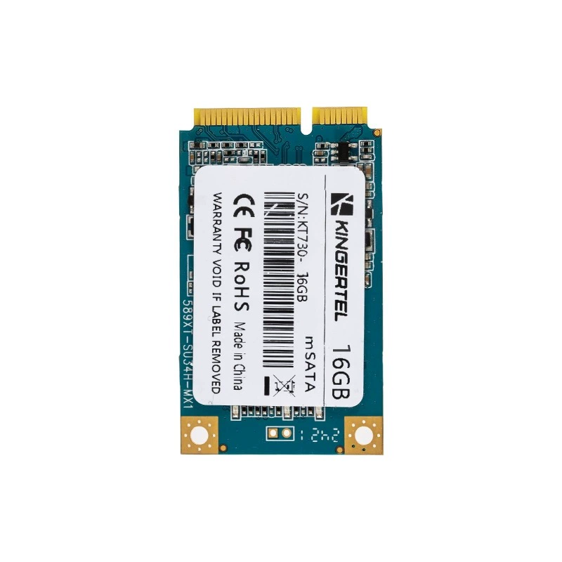 mSATA SSD 16 GB, compact solid state drive for notebook/desktop and industrial use, OEM logo