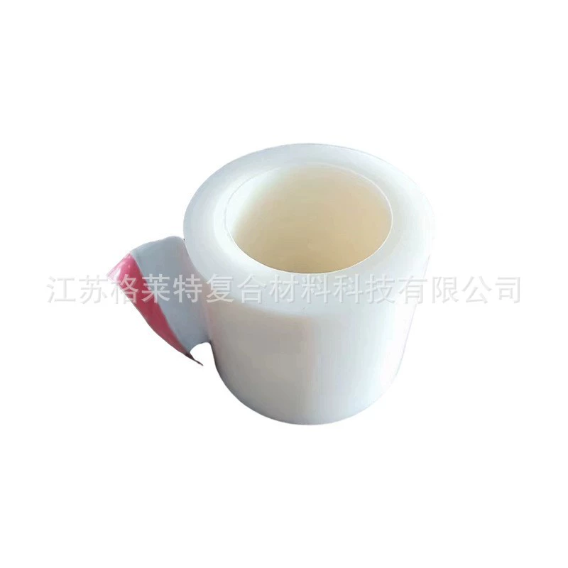 Чистая пленка PTFE белая тефлоновая клейкая ткань устойчивая к высокой температуре защита от коррозии Высокотемпературная изоляция Независимая упаковка