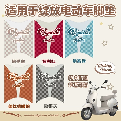 Modern Bloom Special Electric Vehicle Foot: Electric vehicle foot mat