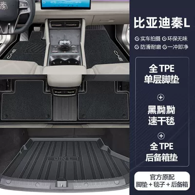 Model Dmi Hybrid Tpe Full Surround | Ayaqaltılar (Kovriklər) - suitable-for-2024-modelbyd-qin-l-dmi-dark-and-darkquick-drying-barefoot-carpet-double-layer-foot-pad-trunk-pad