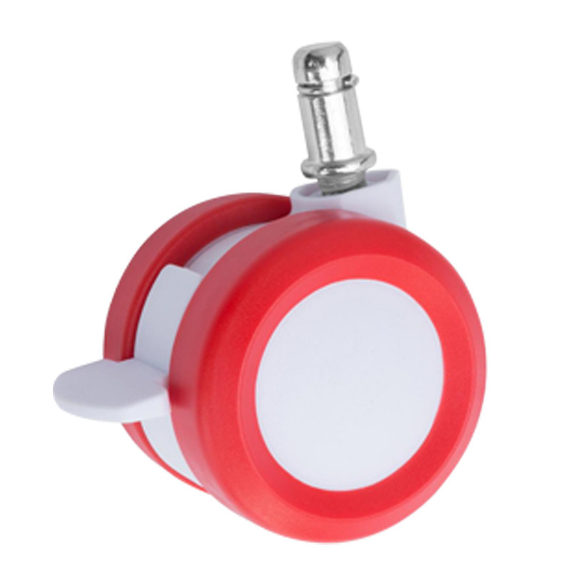 2.5 Inch 60mm Silent Casters Colorful Table and Chair Tpr Universal Wheels for Shelves, Computer Chairs, and Wheels for Trolleys