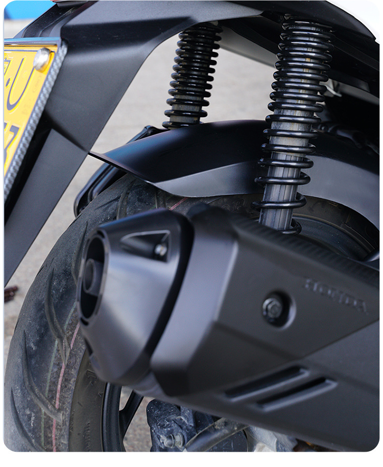 Motorcycle Modified Extended Rear Fender Suitable for Honda Pcx160 Adv160 Ns150Gx Nwg150