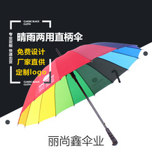 厂家批发双层高尔夫伞晴雨自动伞印LOGO防晒长柄高尔夫礼品详情10