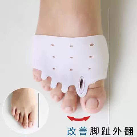 Пальцы ног ортодектор ноги Перекрывающийся палец большой палец выворачиваемый палец Ортодонтический палец ноги сепаратор силиконовый чехол для ношения обуви