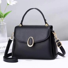 手提包女大容量2025新款pu斜挎包百搭时尚中包单肩小方包包 bags