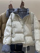 韩国东大门棉服女短款2025年时尚新款休闲撞色立领面包服冬外套