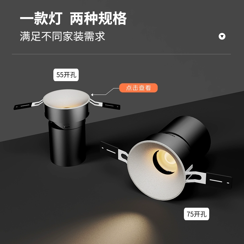 LED built-in smart lights, ceiling light for living room, eyes protection